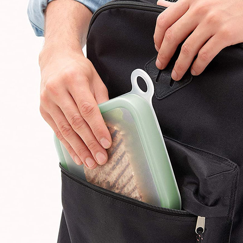 Minimalist Reusable Sandwich Lunch Box - Image 3