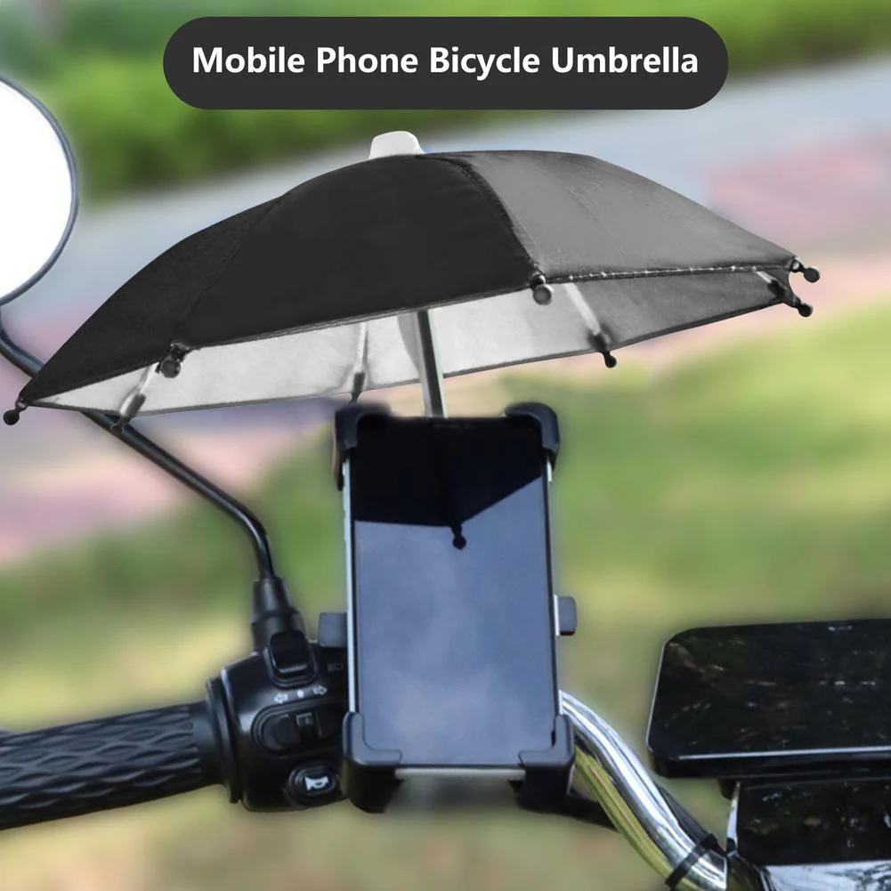 Mobile Phone Protector Mini Bike Umbrella - Image 2