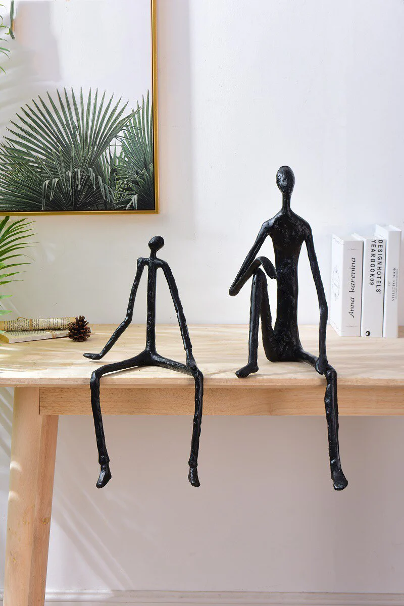 Modern Abstract Metal Home Decor Figures - Image 7
