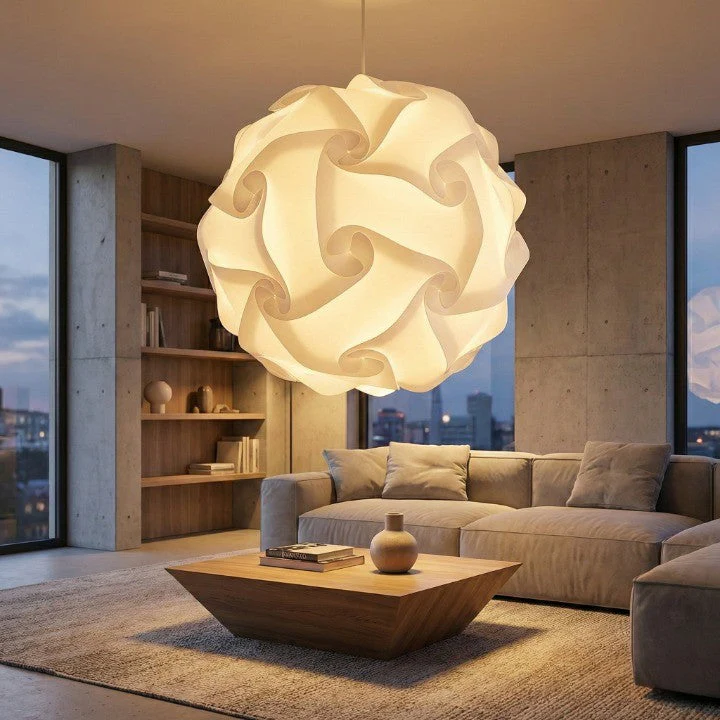 Modern Abstract Soft Glow Ceiling Light - Image 4