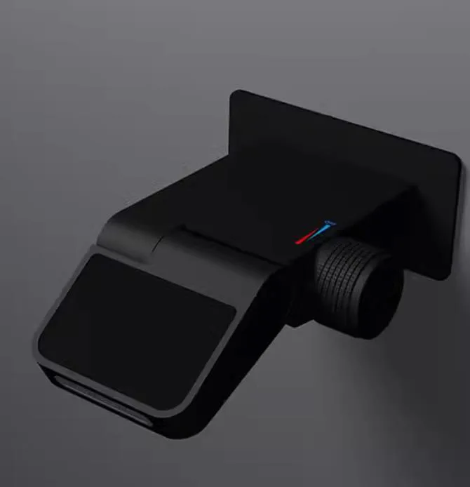 Modern Adjustable Flow Touchless LED Temperature Faucet - Image 6