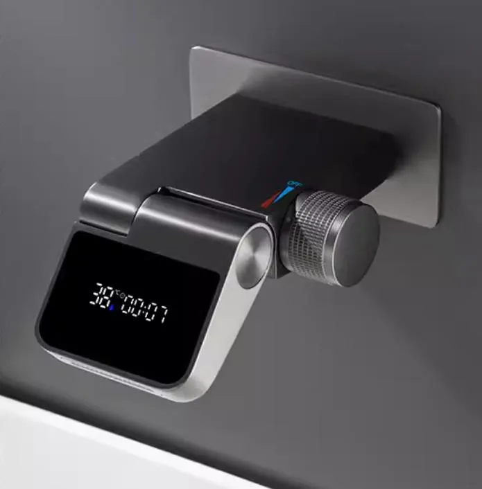 Modern Adjustable Flow Touchless LED Temperature Faucet - Image 8