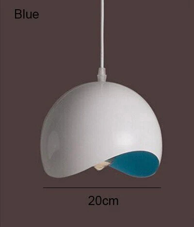 Modern Aluminum Eggshell Nordic Pendant Lamp - Image 9