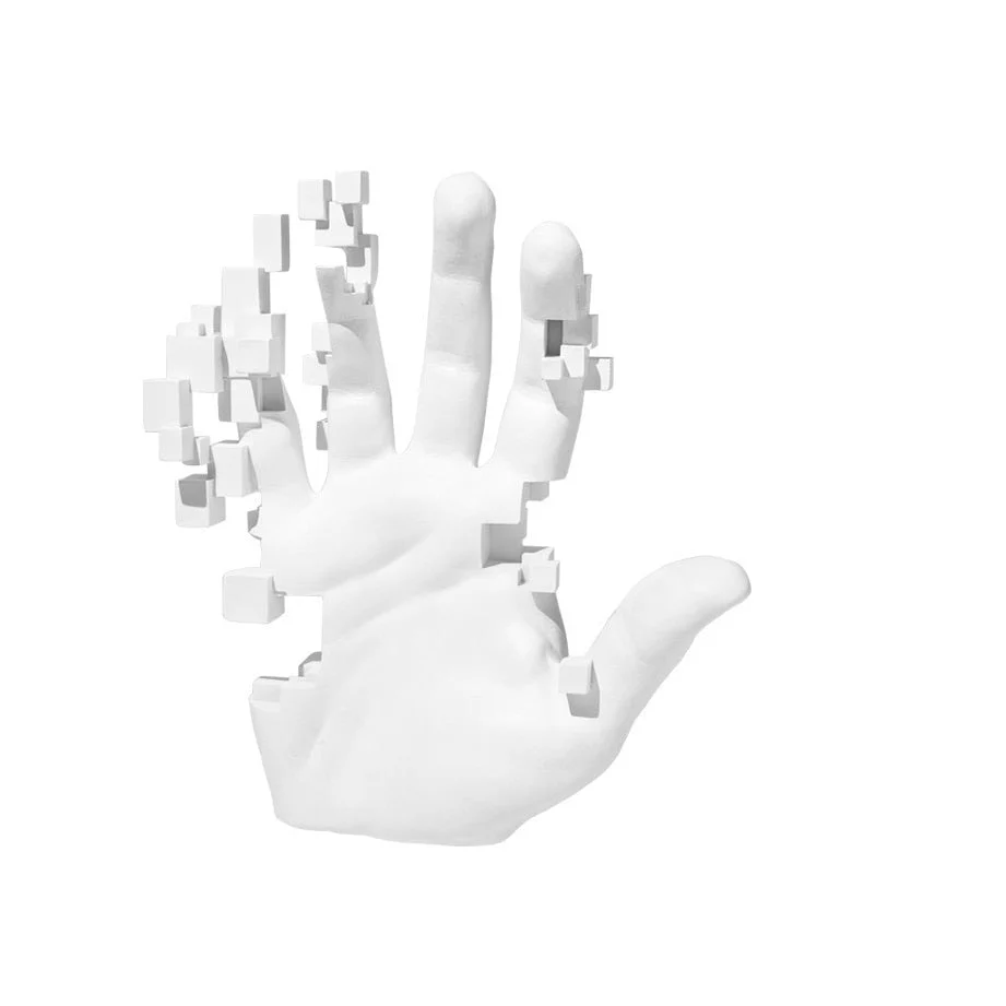 Modern Artful Touches Hand Statue Decor - Image 7
