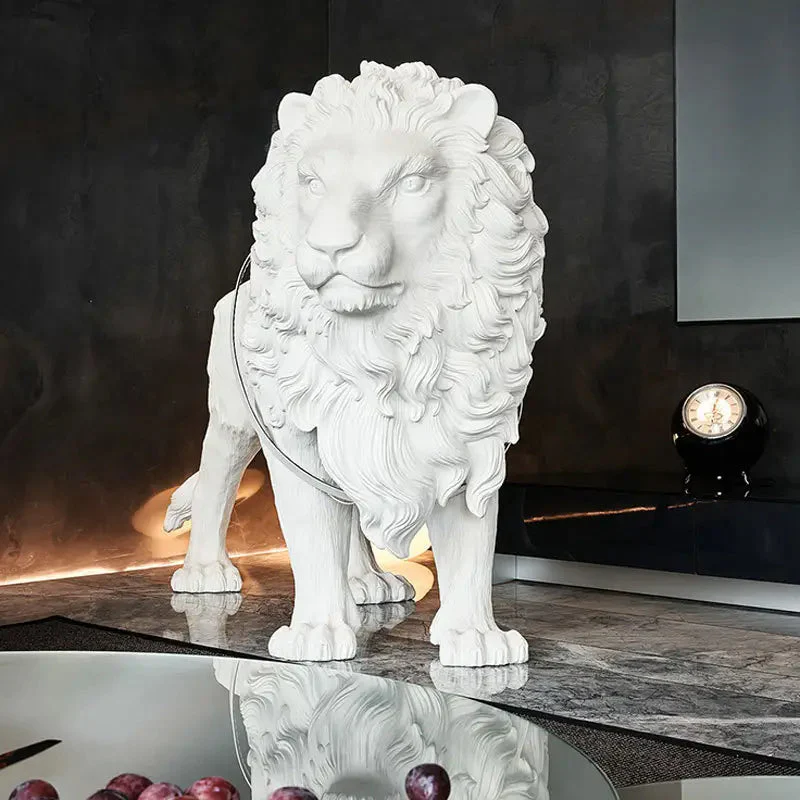 Modern Artistic Lion Pose Home Decorative Lamp - Image 3