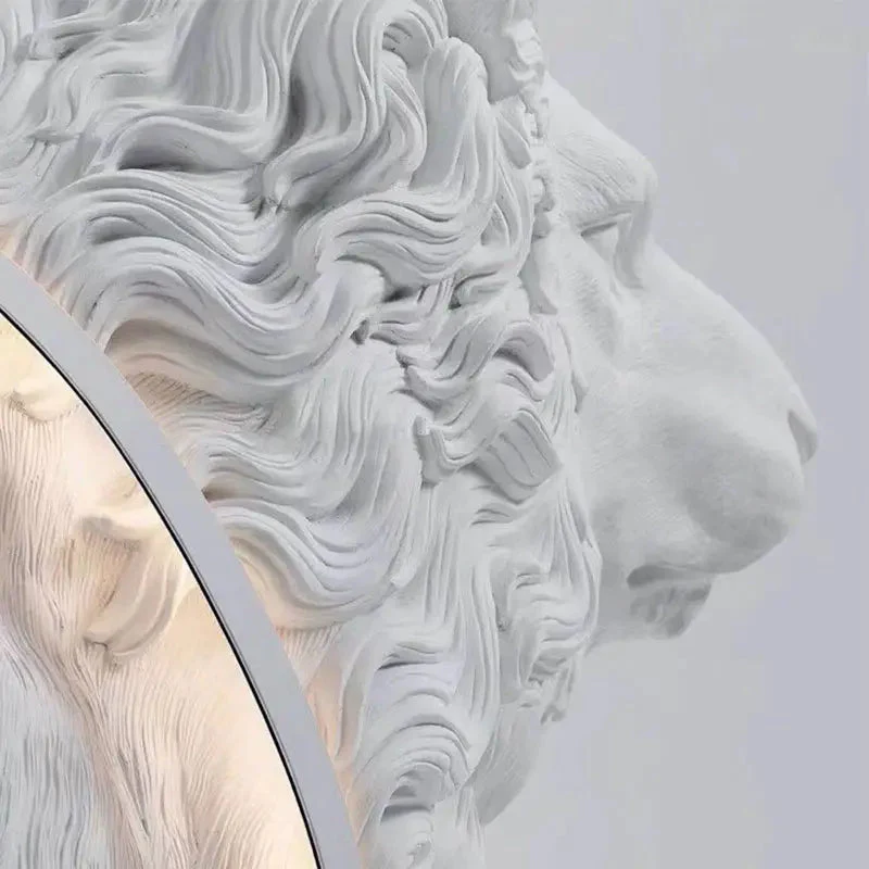 Modern Artistic Lion Pose Home Decorative Lamp - Image 7
