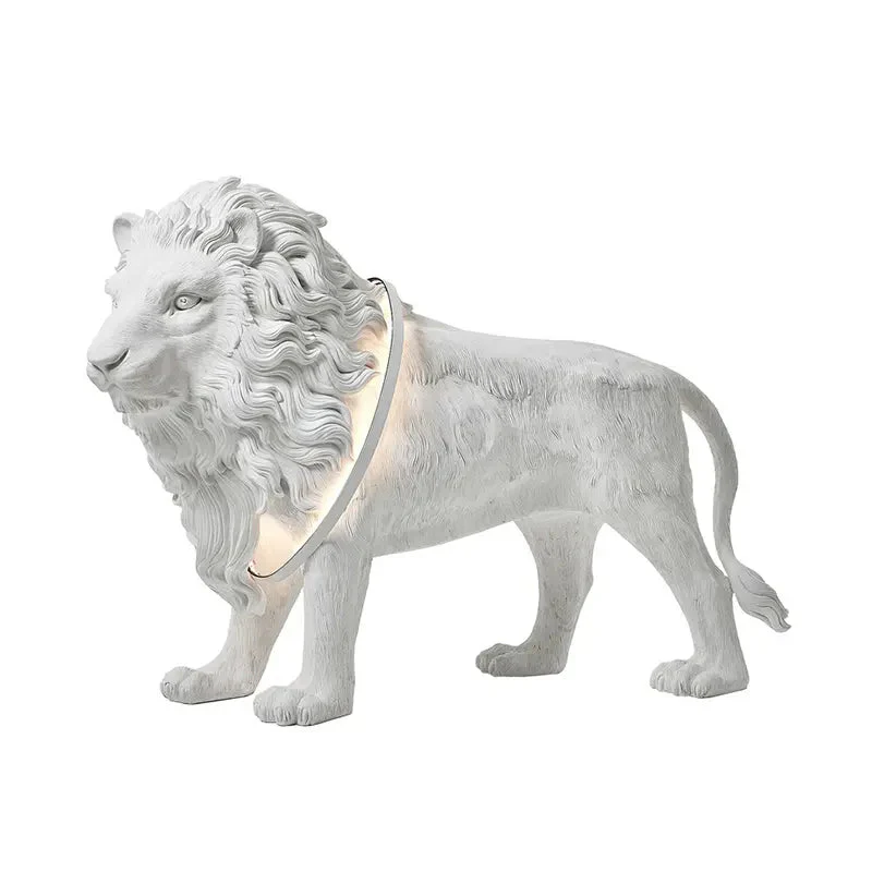 Modern Artistic Lion Pose Home Decorative Lamp - Image 8