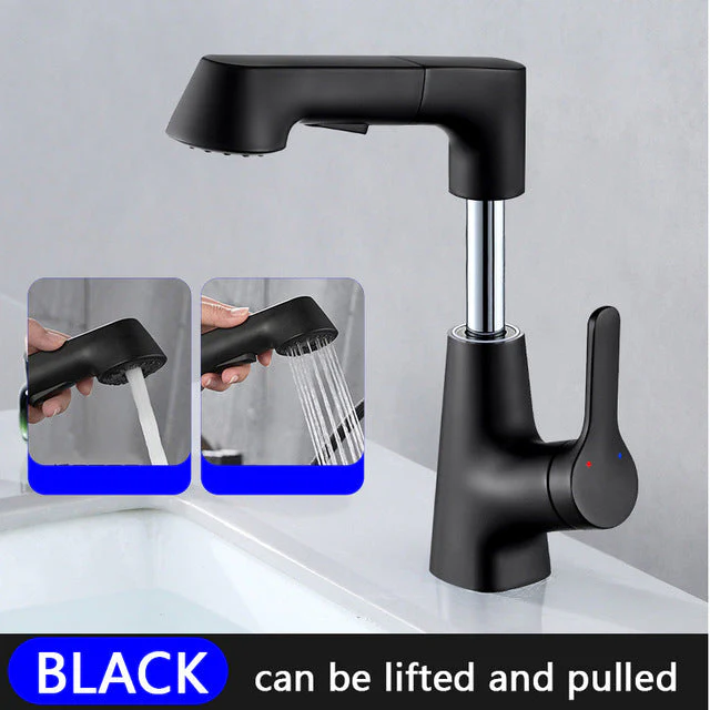 Modern Bathroom Telescopic Basin Waterfall Faucet - Image 13