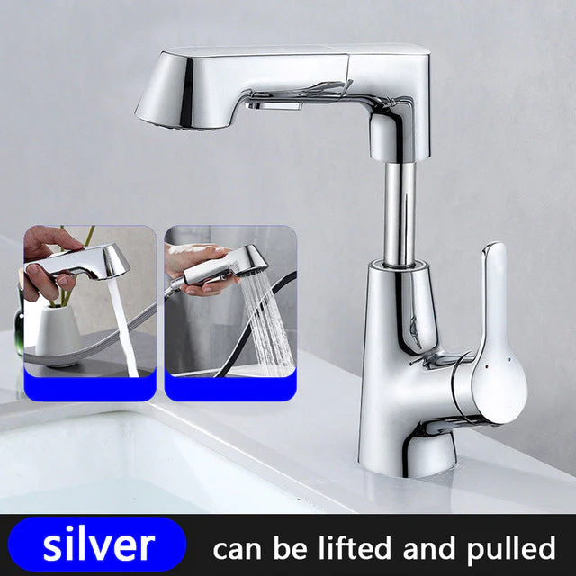 Modern Bathroom Telescopic Basin Waterfall Faucet - Image 14