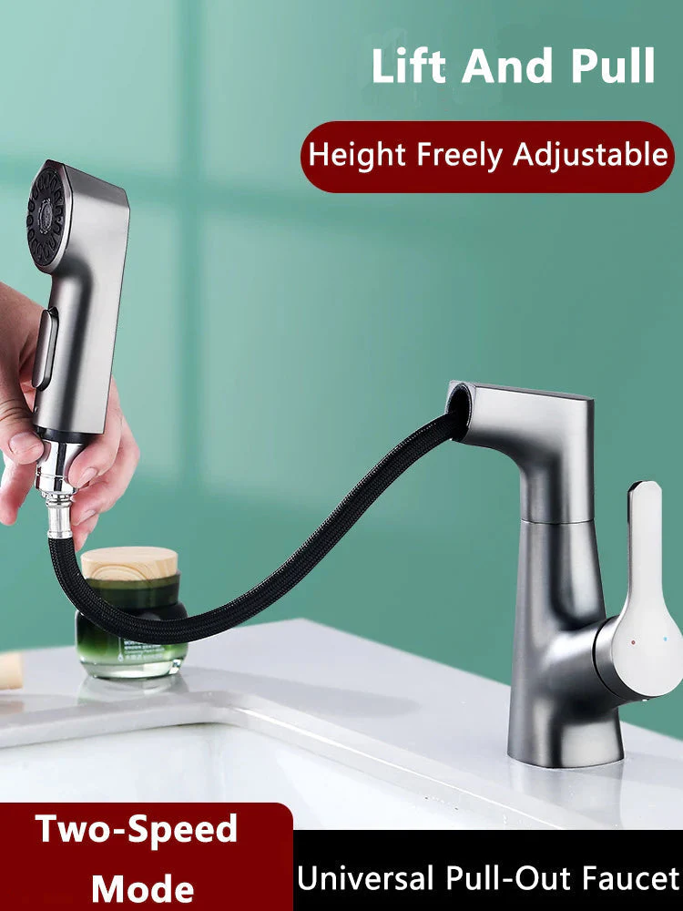Modern Bathroom Telescopic Basin Waterfall Faucet - Image 7