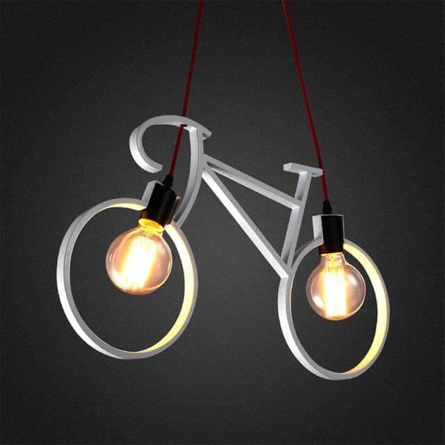 Modern Bicycle Nordic Style Droplight Chandelier Lamp - Image 6
