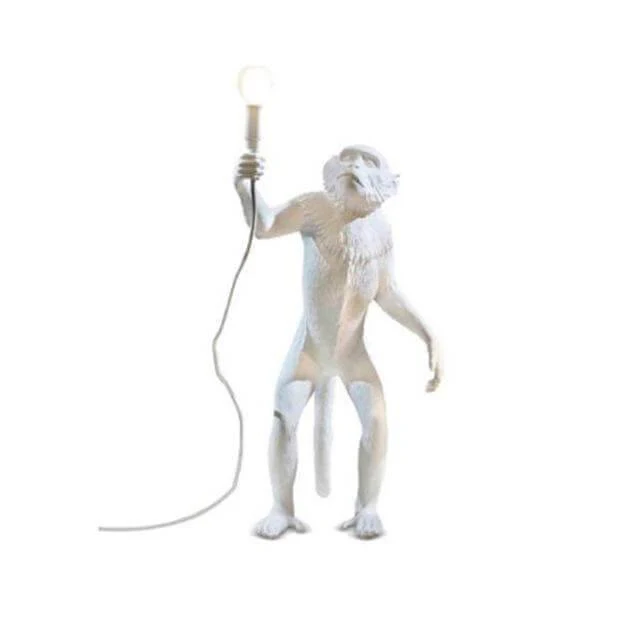 Modern Black Pendant Monkey Lamp - Image 7