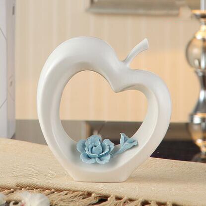 Modern Ceramic Love Apple Home Decor - Image 4