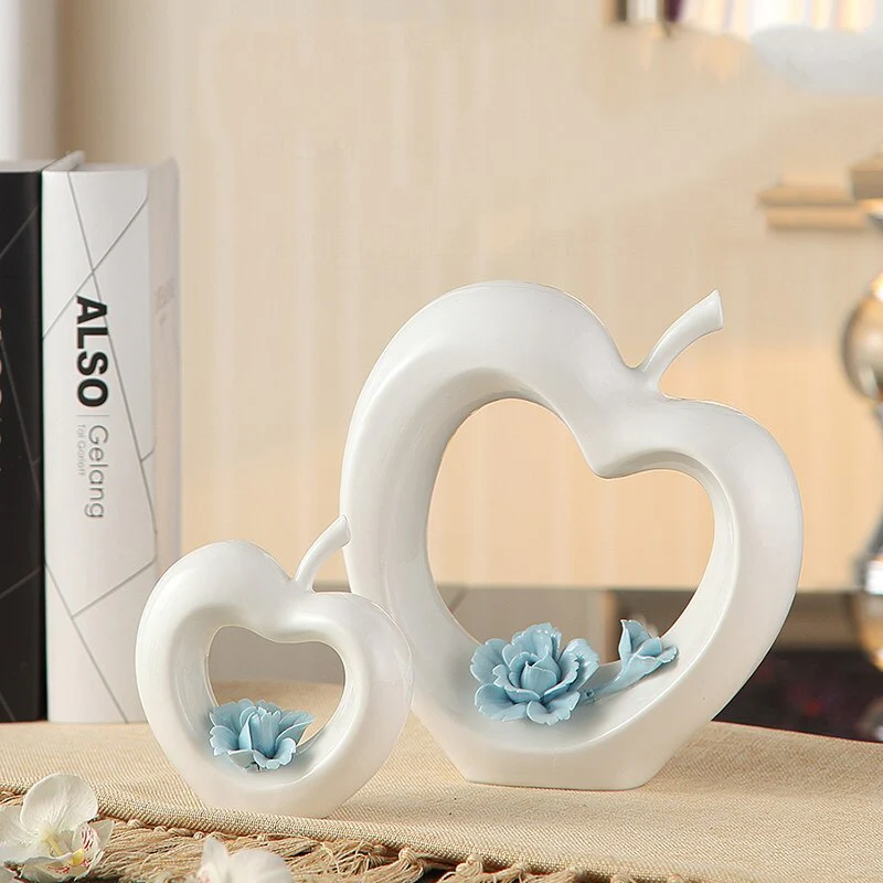 Modern Ceramic Love Apple Home Decor - Image 6