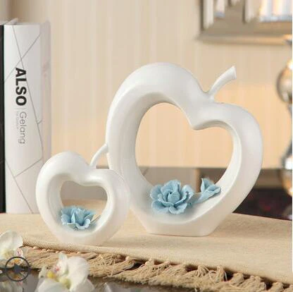 Modern Ceramic Love Apple Home Decor - Image 7