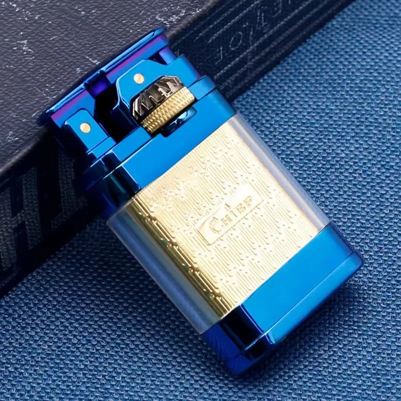 Modern Clear Tank Jet Flame Lighter - Image 7