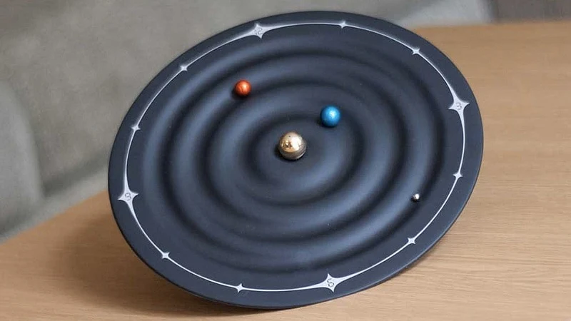Modern Creative Magnetic Galaxy Clock - Image 6