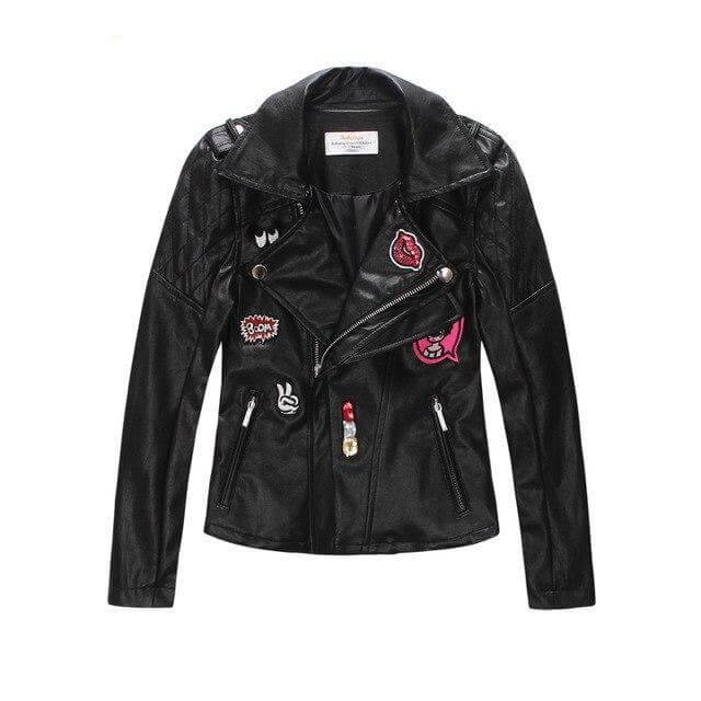 Modern Designer Faux Leather Jacket&Coats - Image 3