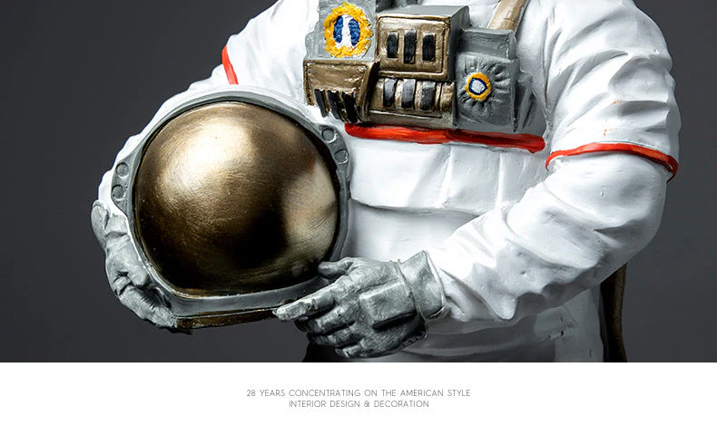 Modern Dog Astronaut Resin Figurine - Image 5