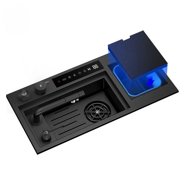 Modern Edge Stainless Steel Ultrasonic Sink - Image 6