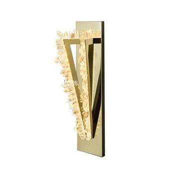 Modern Elegant Crystal Stone Led Wall Lamp - Image 4