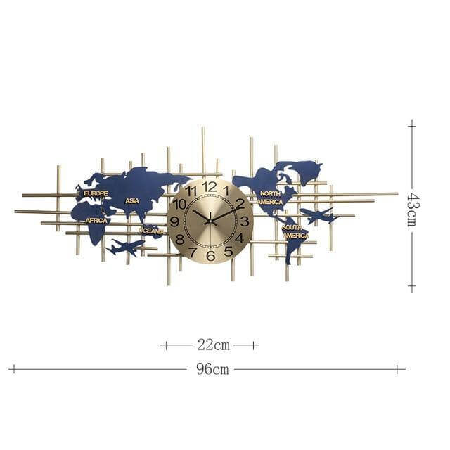 Modern European Style Luxury Wall Clock Decor - Image 3