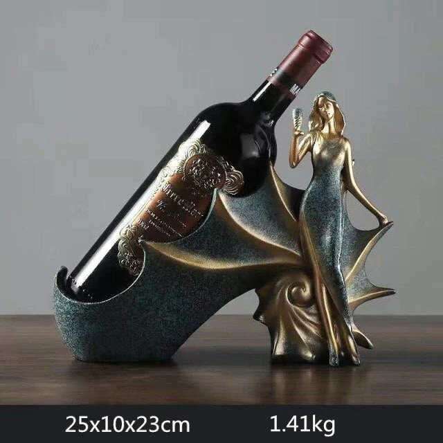 Modern Family Figurines Wine Holder - Image 3