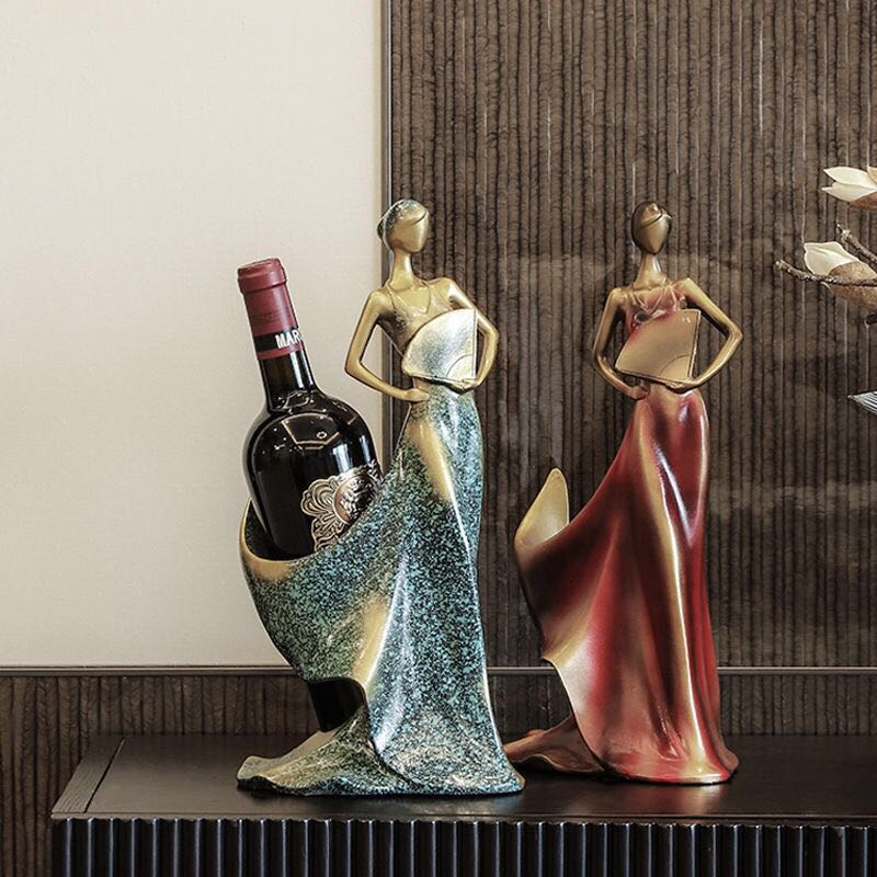 Modern Family Figurines Wine Holder - Image 7