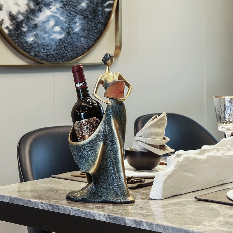 Modern Family Figurines Wine Holder - Image 9