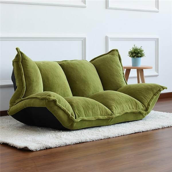 Modern Floor Reclining Japanese Futon Sofa Bed - Image 8
