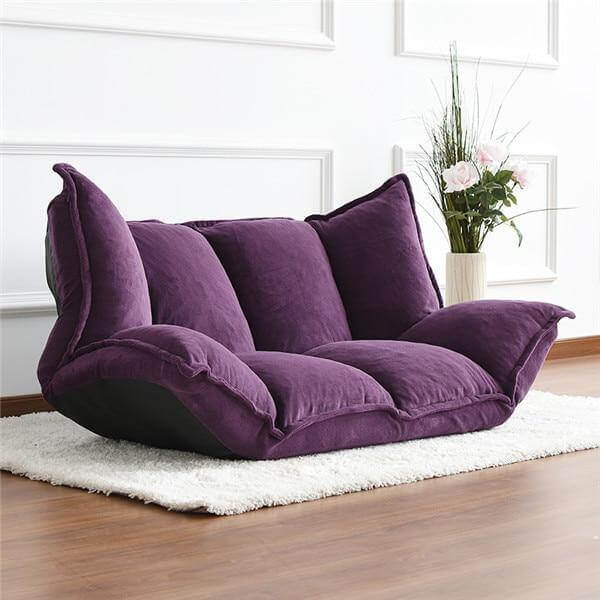 Modern Floor Reclining Japanese Futon Sofa Bed - Image 9