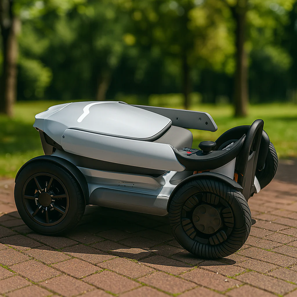 Modern Foldable Electric Mobile Scooter Wheelchair - Image 4