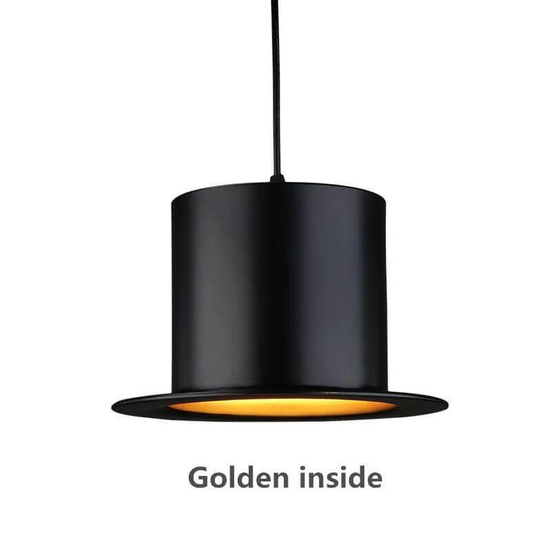 Modern Gentleman Hat Pendant Lamp - Image 2