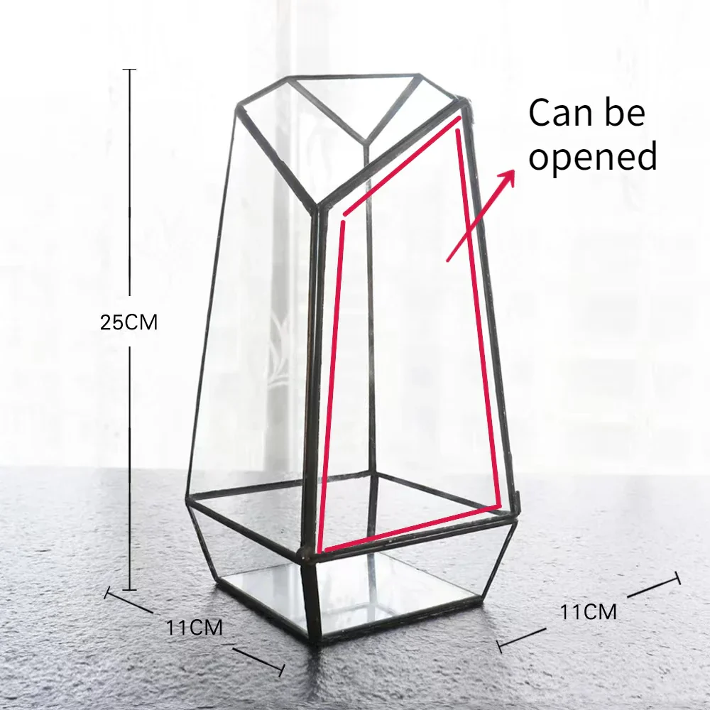 Modern Geometric Nature-Inspired Botanical Terrarium - Image 8