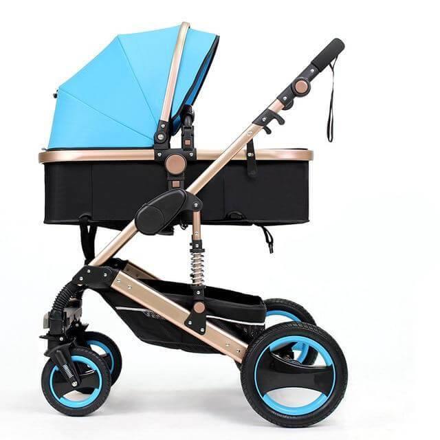 Modern High Landscape Multifunctional 3 in 1 Baby Stroller - Image 13