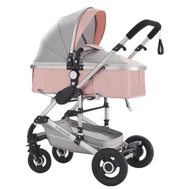 Modern High Landscape Multifunctional 3 in 1 Baby Stroller - Image 17