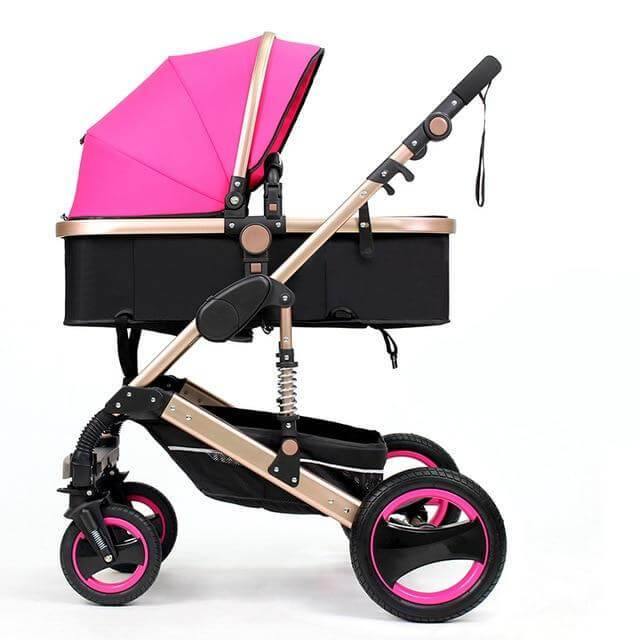 Modern High Landscape Multifunctional 3 in 1 Baby Stroller - Image 18