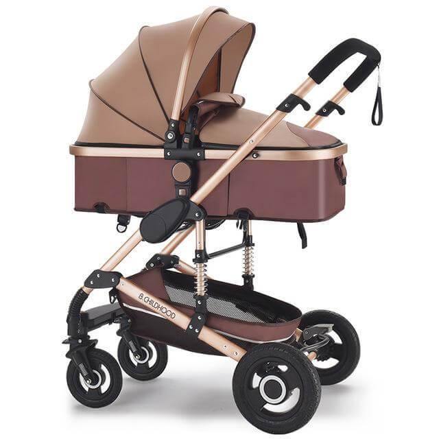 Modern High Landscape Multifunctional 3 in 1 Baby Stroller - Image 3