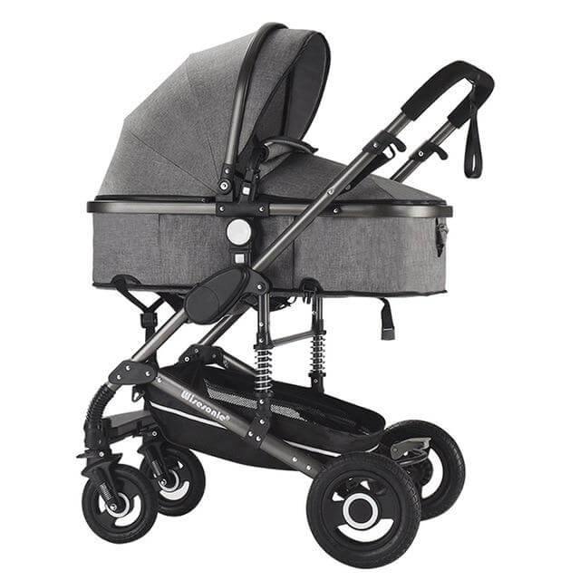 Modern High Landscape Multifunctional 3 in 1 Baby Stroller - Image 8