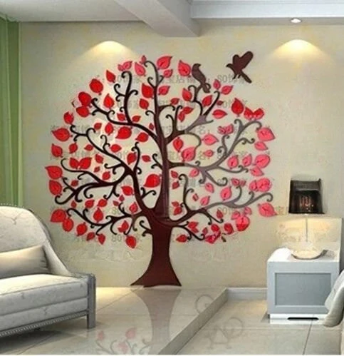 Modern Home 3d Three-Dimensional Tree Wall Stickers - Image 4