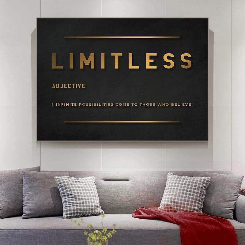 Modern Hustle Inspirational Canvas Wall Posters - Image 3