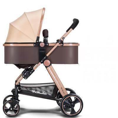 Modern Italian Style Foldable Baby Stroller - Image 2