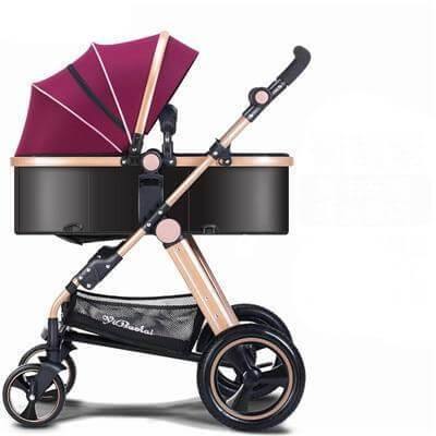 Modern Italian Style Foldable Baby Stroller - Image 7
