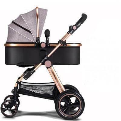 Modern Italian Style Foldable Baby Stroller - Image 8