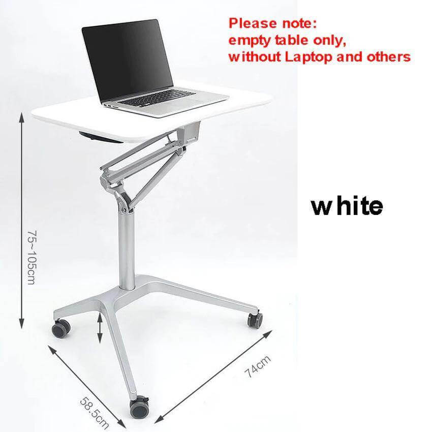 Modern Japanese Movable Adjustable Sit/Stand Desk - Image 7