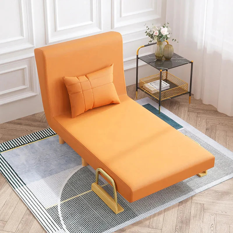 Modern Japanese Style Space Saving Foldable Single Sofa Bed - Image 3