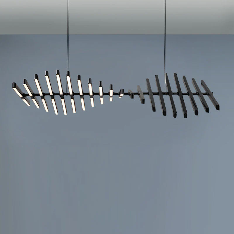 Modern LED Chandelier Industrial Acrylic Lamp - Image 4