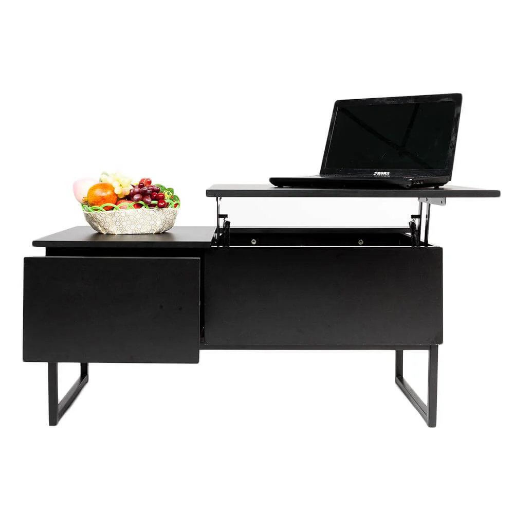 Black Modern Lift Up Top tool for coffee table and desk - Image 9
