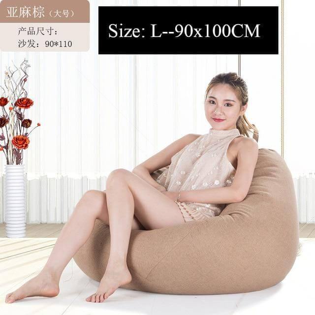 Modern Look Loft Style Pouf One Seat Bean Bag - Image 10