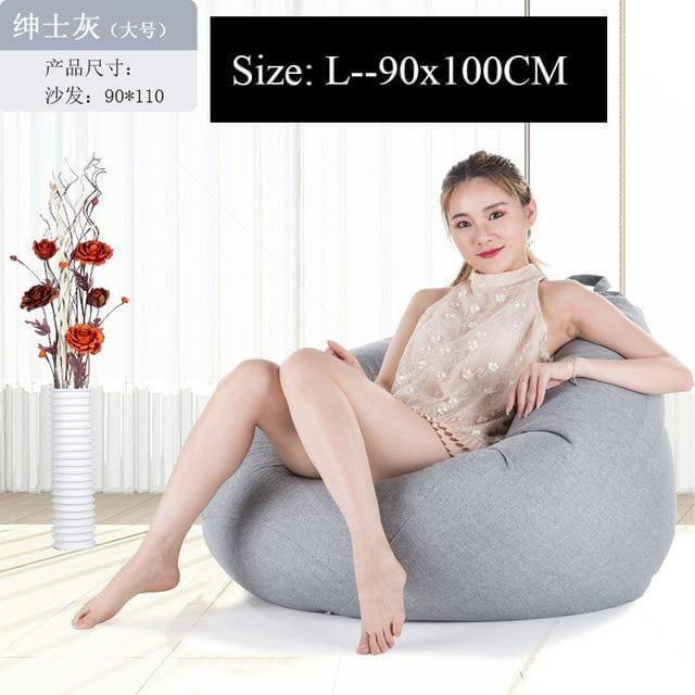 Modern Look Loft Style Pouf One Seat Bean Bag - Image 11